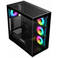 PC Gamer Ryzen 9 7900X - RTX 5060 Ti 8 Go - 32 Go DDR5 / SSD 1 To - accès aux panneaux du boîtier