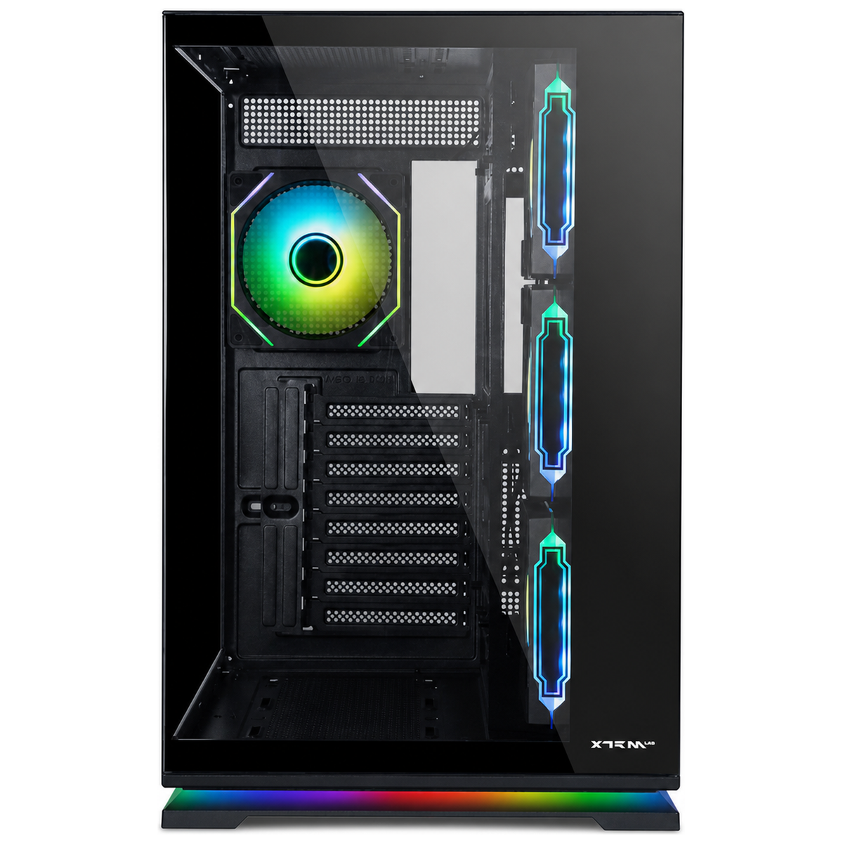 PC Gamer Ryzen 9 9900X - RTX 5060 Ti 16 Go - 32 Go DDR5 / SSD 1 To - accès aux panneaux du boîtier