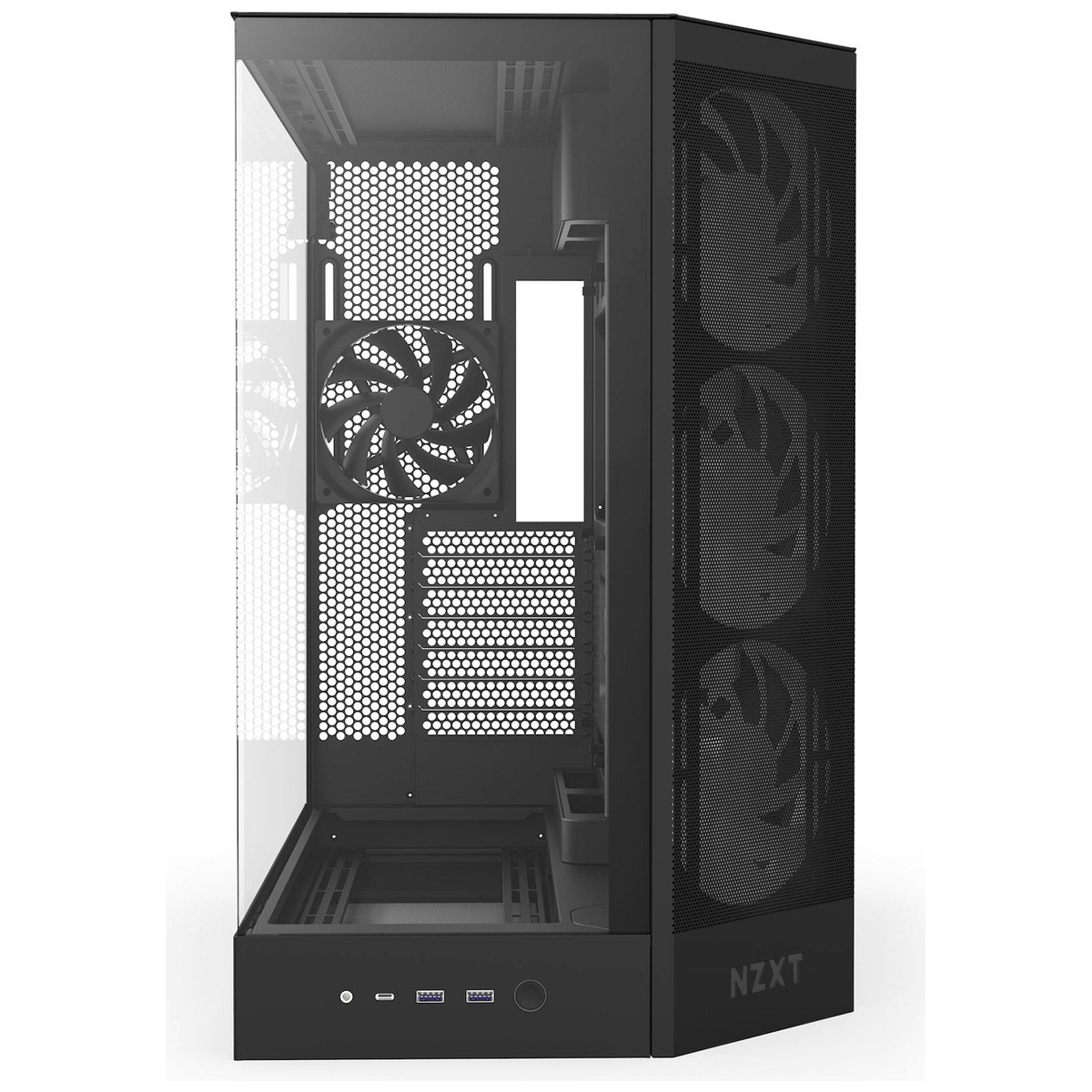 PC Gamer Ryzen 9 9900X - RTX 5090 32 Go - 32 Go DDR5 / SSD 2 To - vue latérale du boîtier