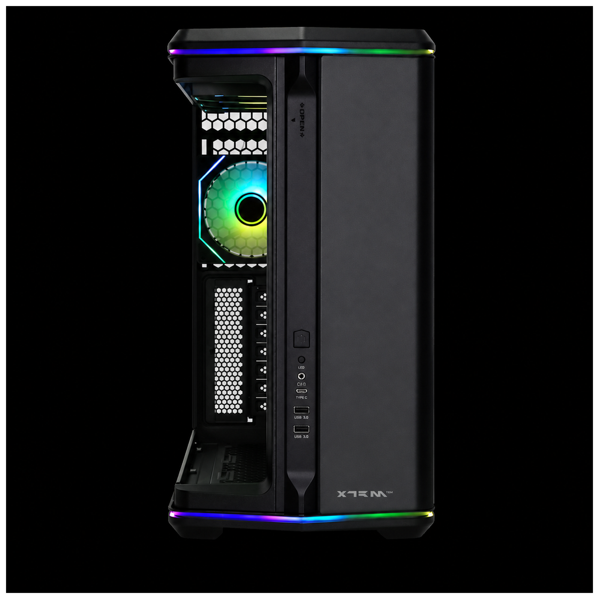 PC Gamer Ryzen 9 9950X - RTX 5070 12 Go - 32 Go DDR5 / SSD 1 To - gestion interne des câbles