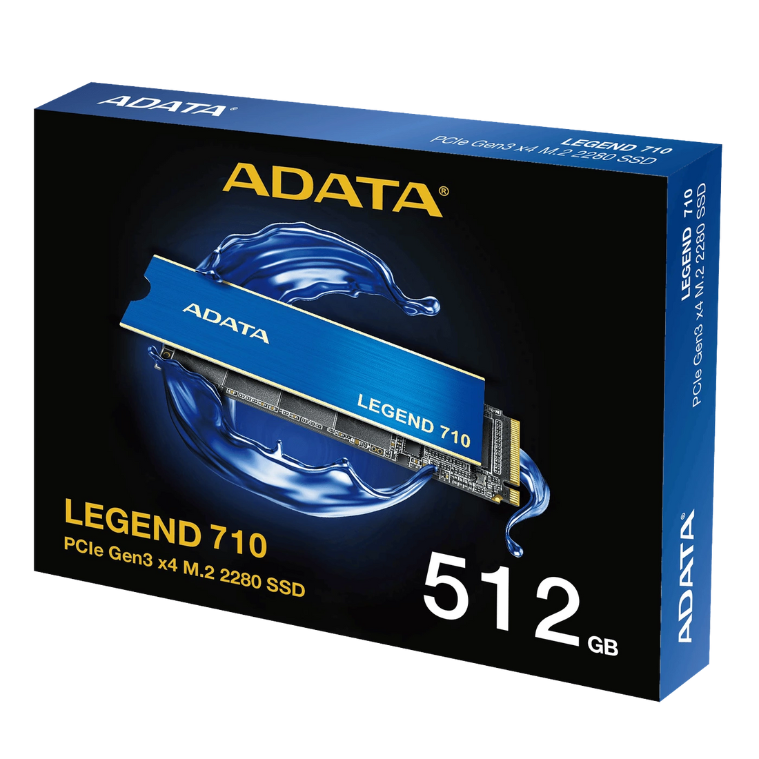 ADATA Disque Dur SSD Interne Adata Legend 710 512Go M.2 2400Mo/s NVMe 12M – image 1