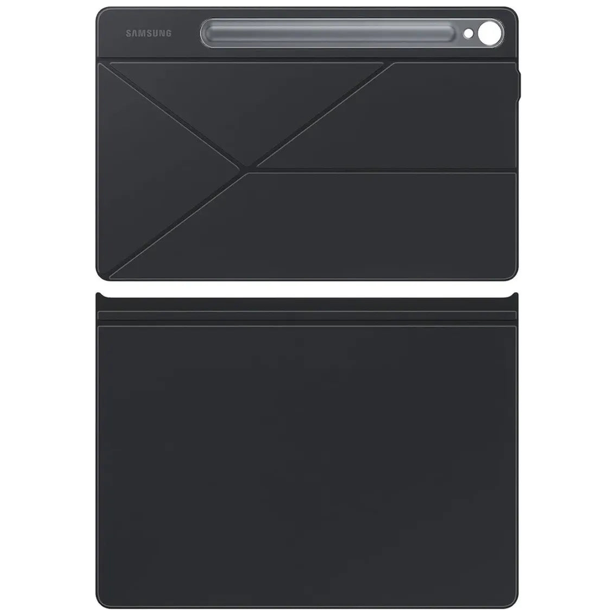 Design Samsung Coque pour Galaxy Tab S9 Noir - Vue laterale