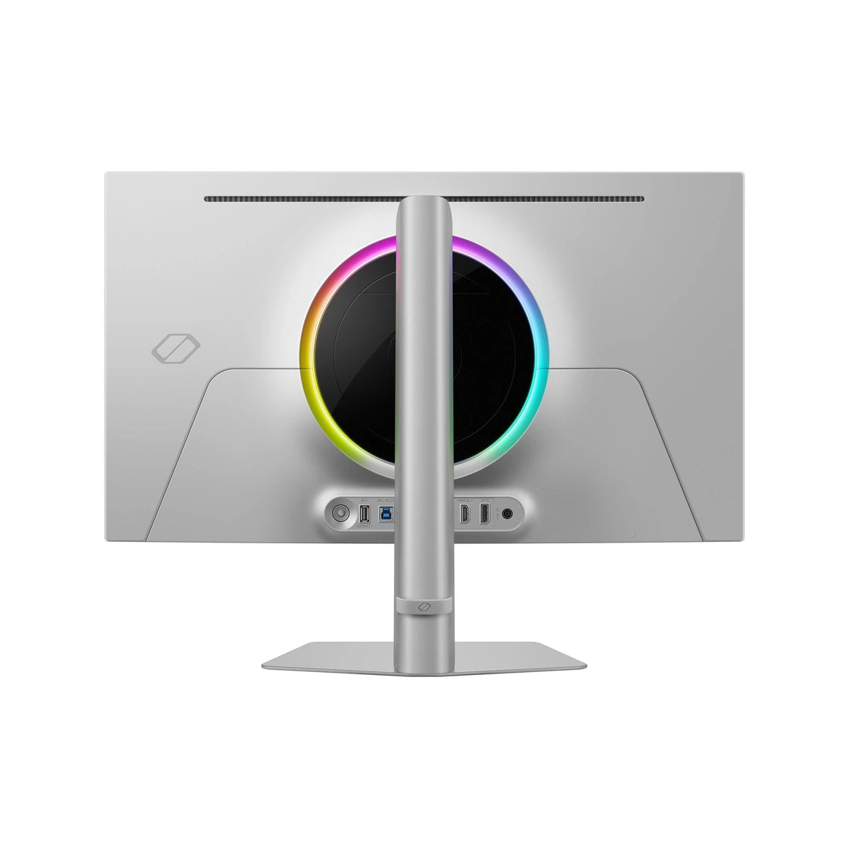 Moniteur Samsung G60SF 27" 5K OLED 500Hz - vue de profil
