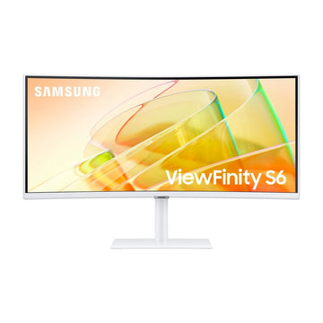 Moniteur Samsung ViewFinity S6 S65TC Incurvé 34" WQHD VA 100Hz - vue de face