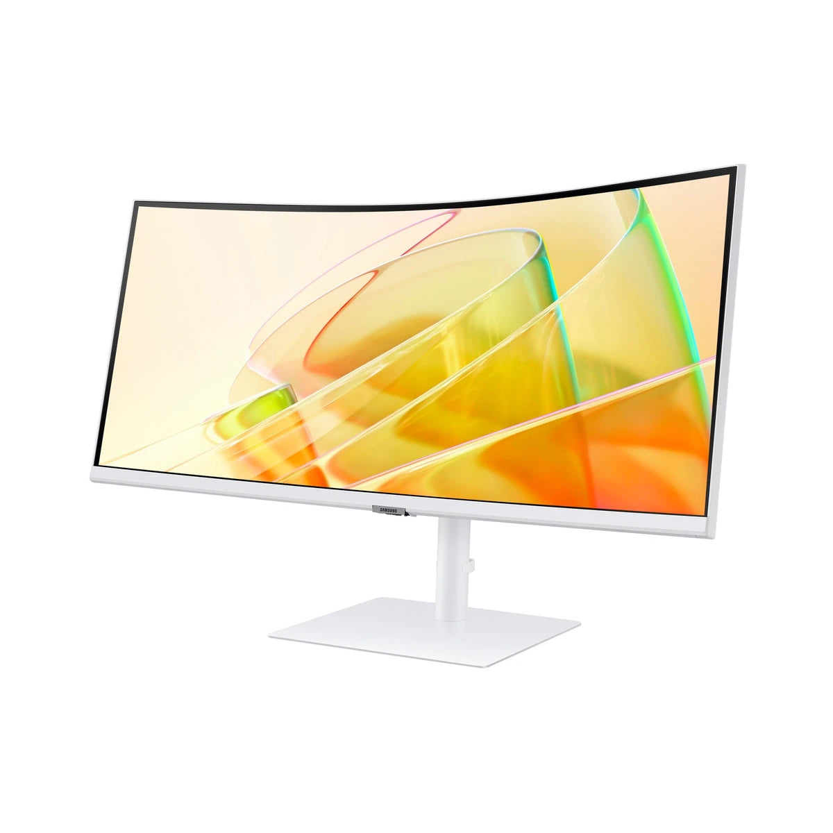 Moniteur Samsung ViewFinity S6 S65TC Incurvé 34" WQHD VA 100Hz - vue de profil