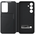 Achat Samsung Etui portefeuille pour Galaxy S24 Noir Maroc - Vue face
