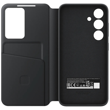 Achat Samsung Etui portefeuille pour Galaxy S24 Noir Maroc - Vue face