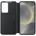 Design Samsung Etui portefeuille pour Galaxy S24 Noir - Vue laterale