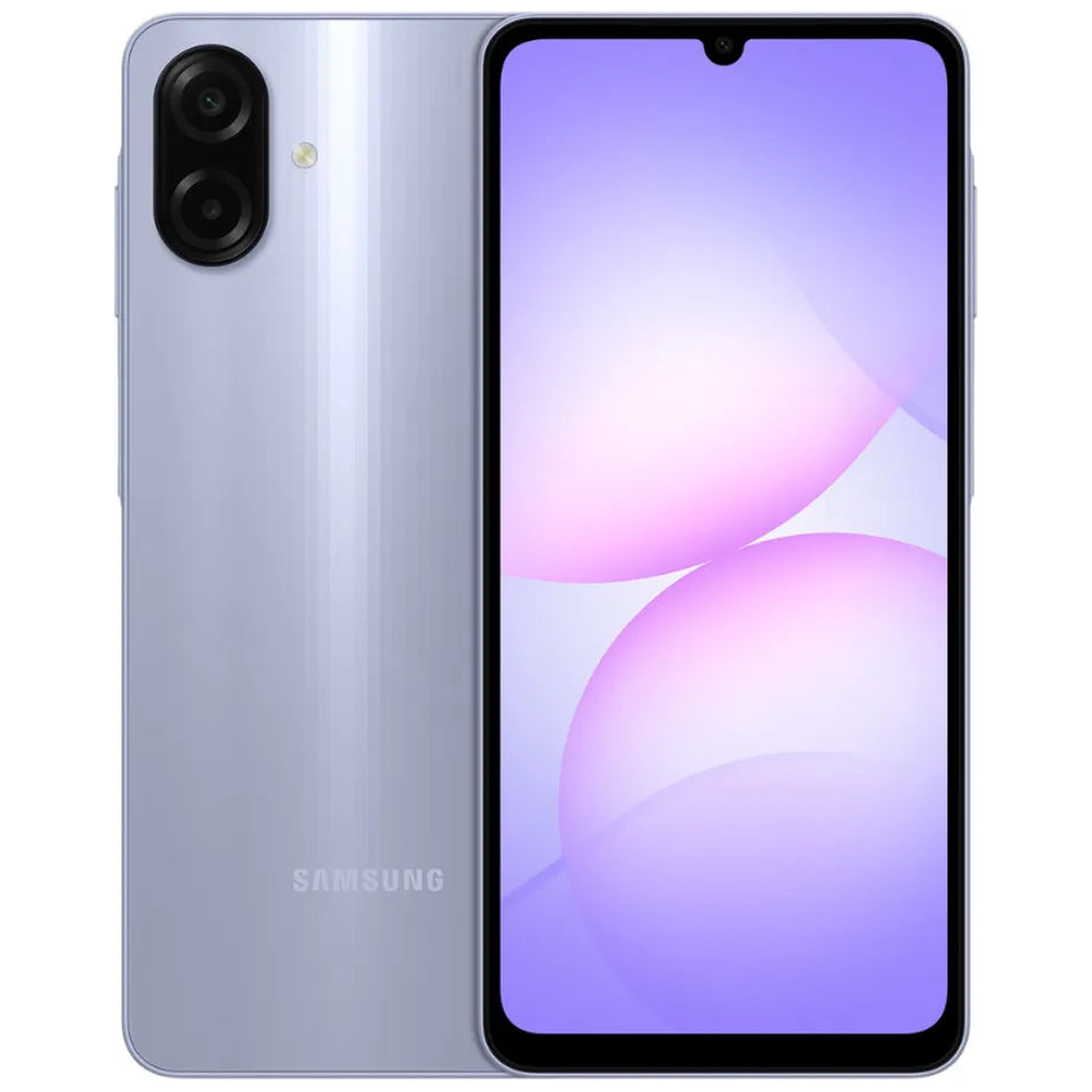 Achat Samsung Galaxy A07 4 Go 128 Go Violet - 4G Maroc - Vue face