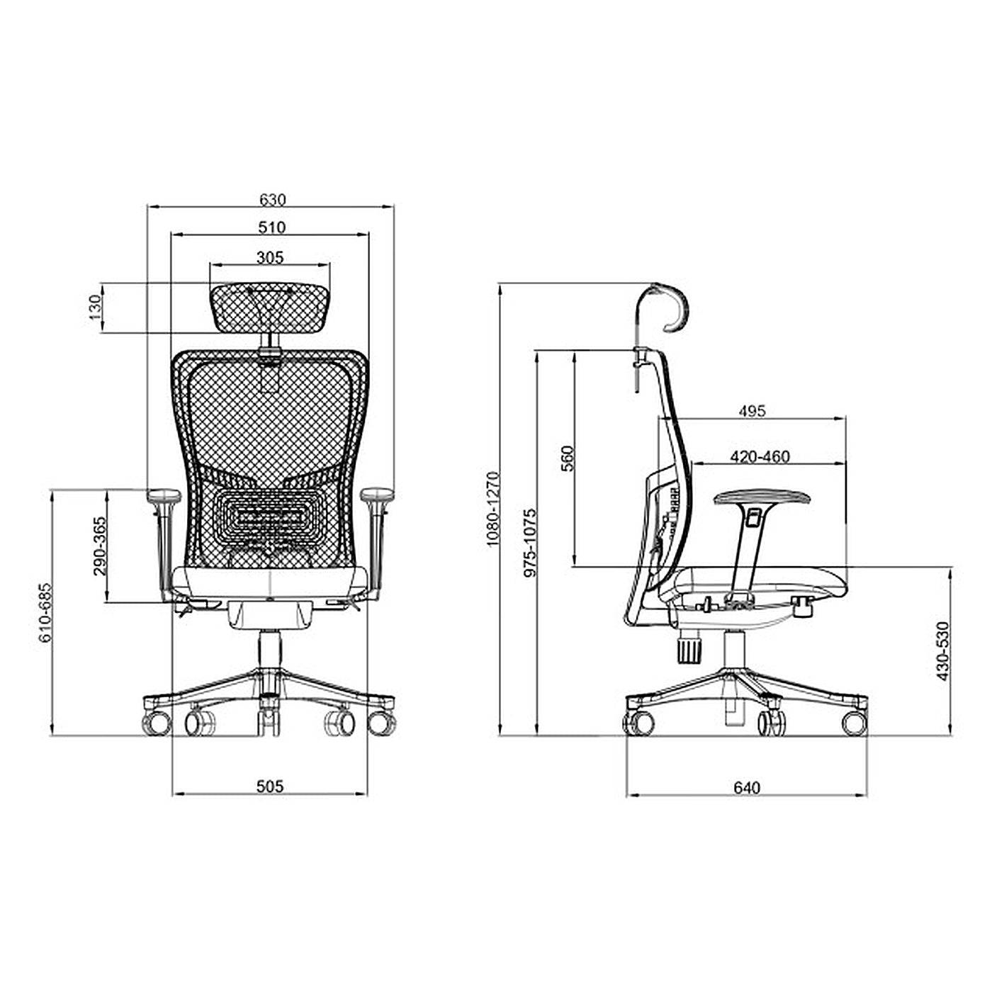 SKILLCHAIRS Ergo Apricity - Photo 6