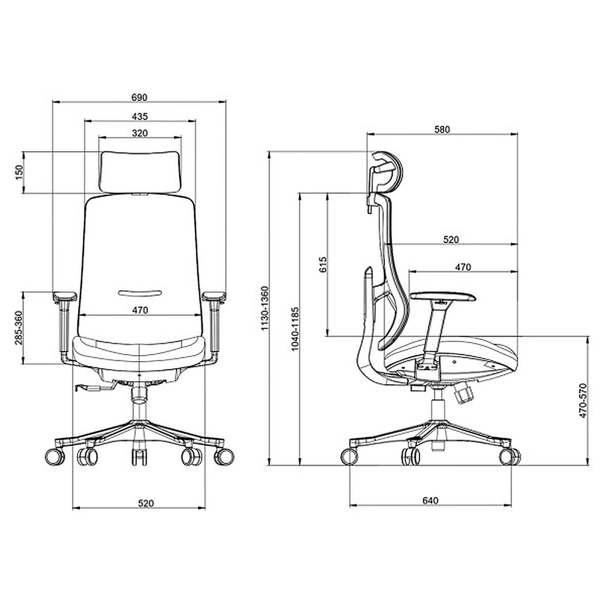 SKILLCHAIRS Ergo Argyros - Photo 6