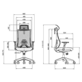 SKILLCHAIRS Ergo Aria (Black) - Photo 6