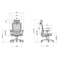 SKILLCHAIRS Ergo Aurora - Photo 6
