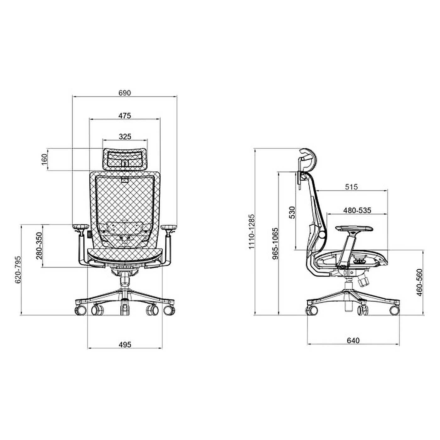 SKILLCHAIRS Ergo Aurora - Photo 6