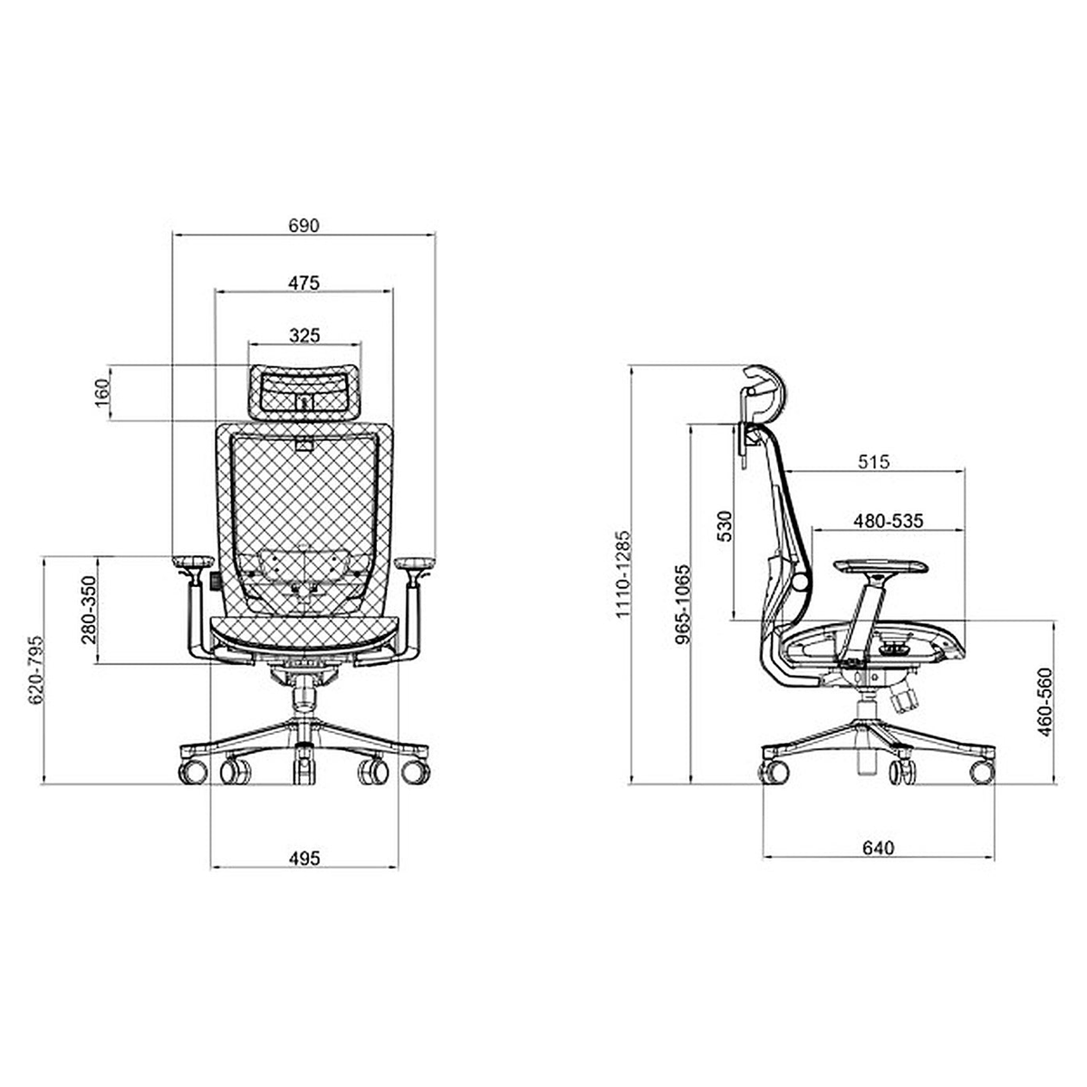 SKILLCHAIRS Ergo Aurora - Photo 6