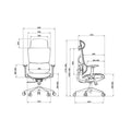 SKILLCHAIRS Ergo Calista (Grey) - Photo 6