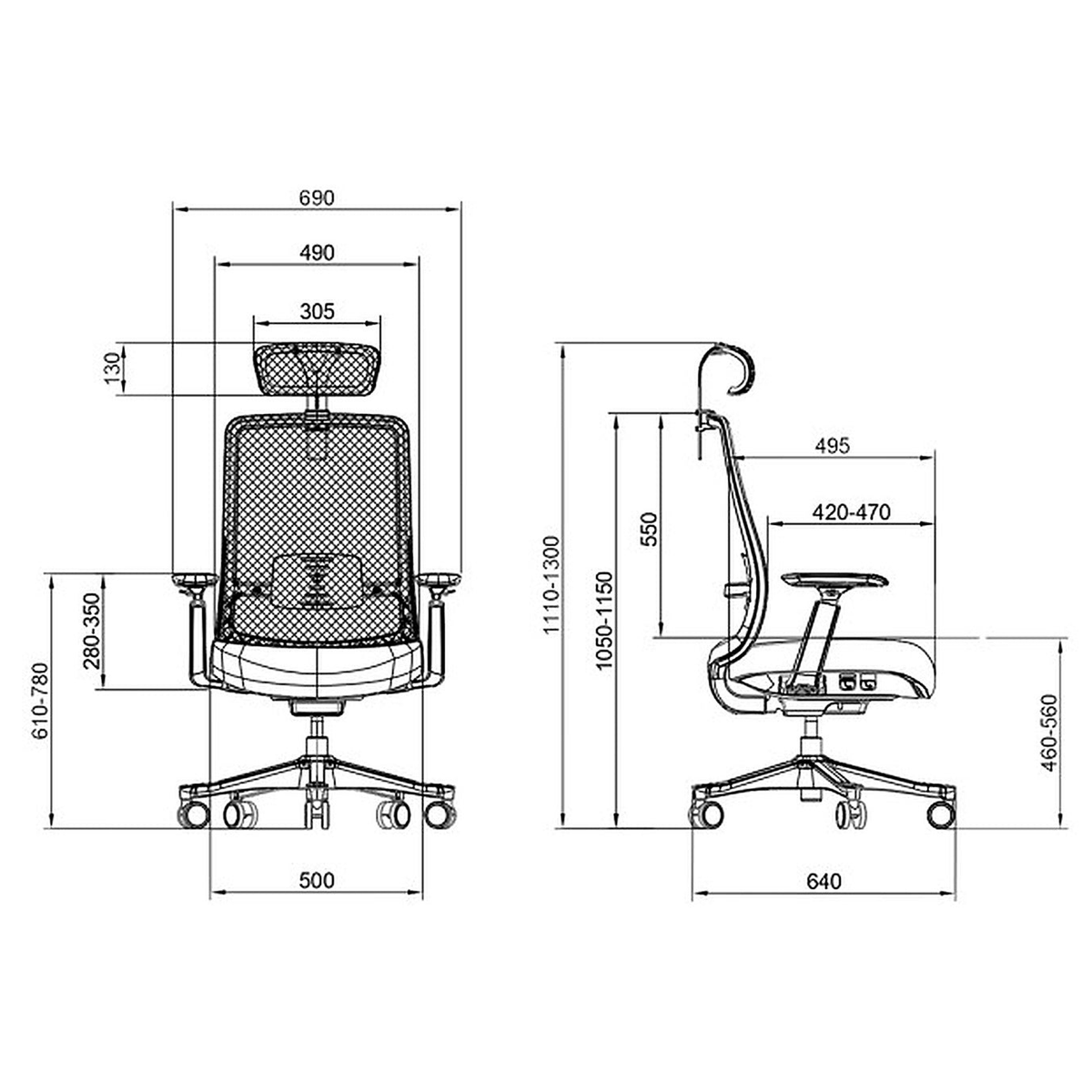 SKILLCHAIRS Ergo Diva - Photo 6