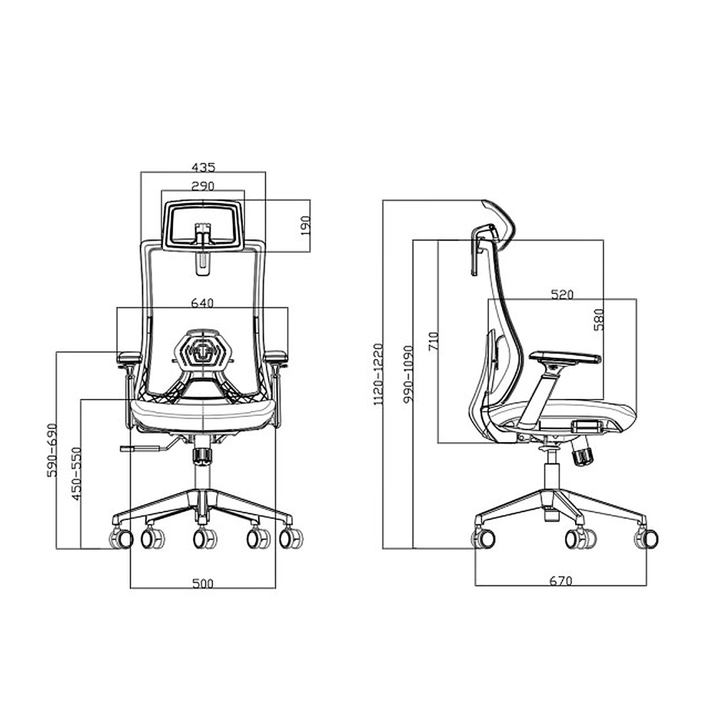 SKILLCHAIRS Ergo Stella - Photo 5