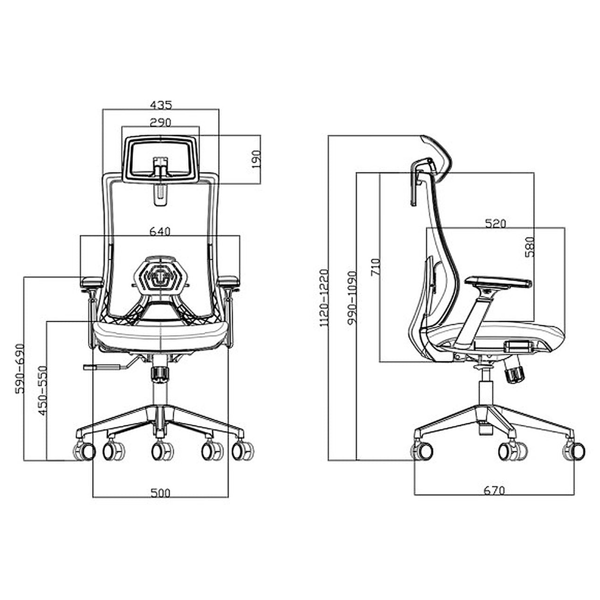 SKILLCHAIRS Ergo Stella - Photo 5