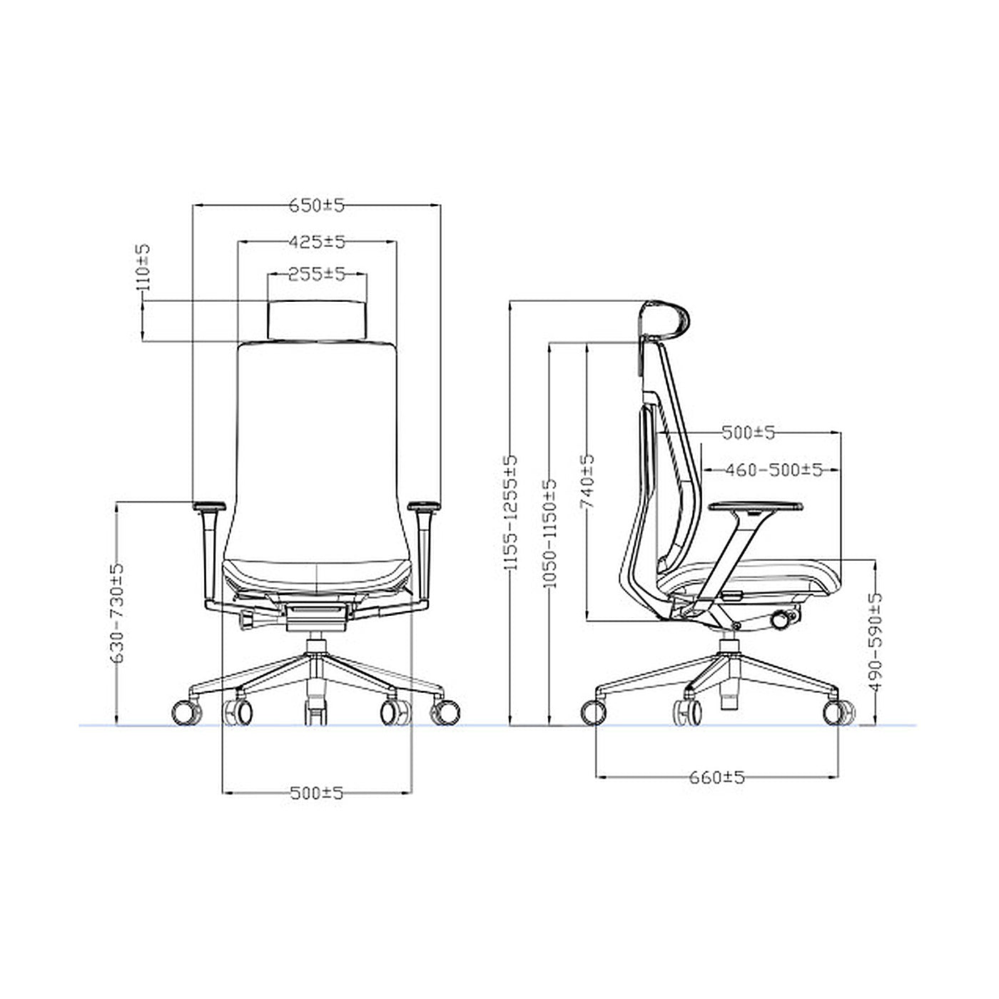 SKILLCHAIRS Ergo Torino - Photo 6