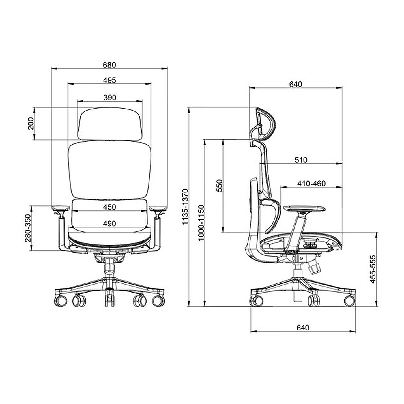 SKILLCHAIRS Ergo Vita - Photo 6