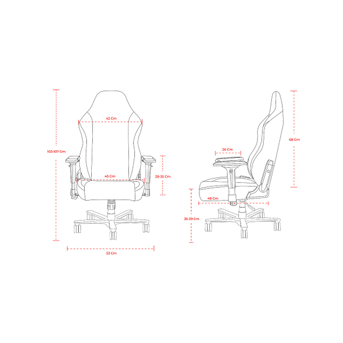 Chaise SKILLCHAIRS SC MINI FIONA - Photo 6
