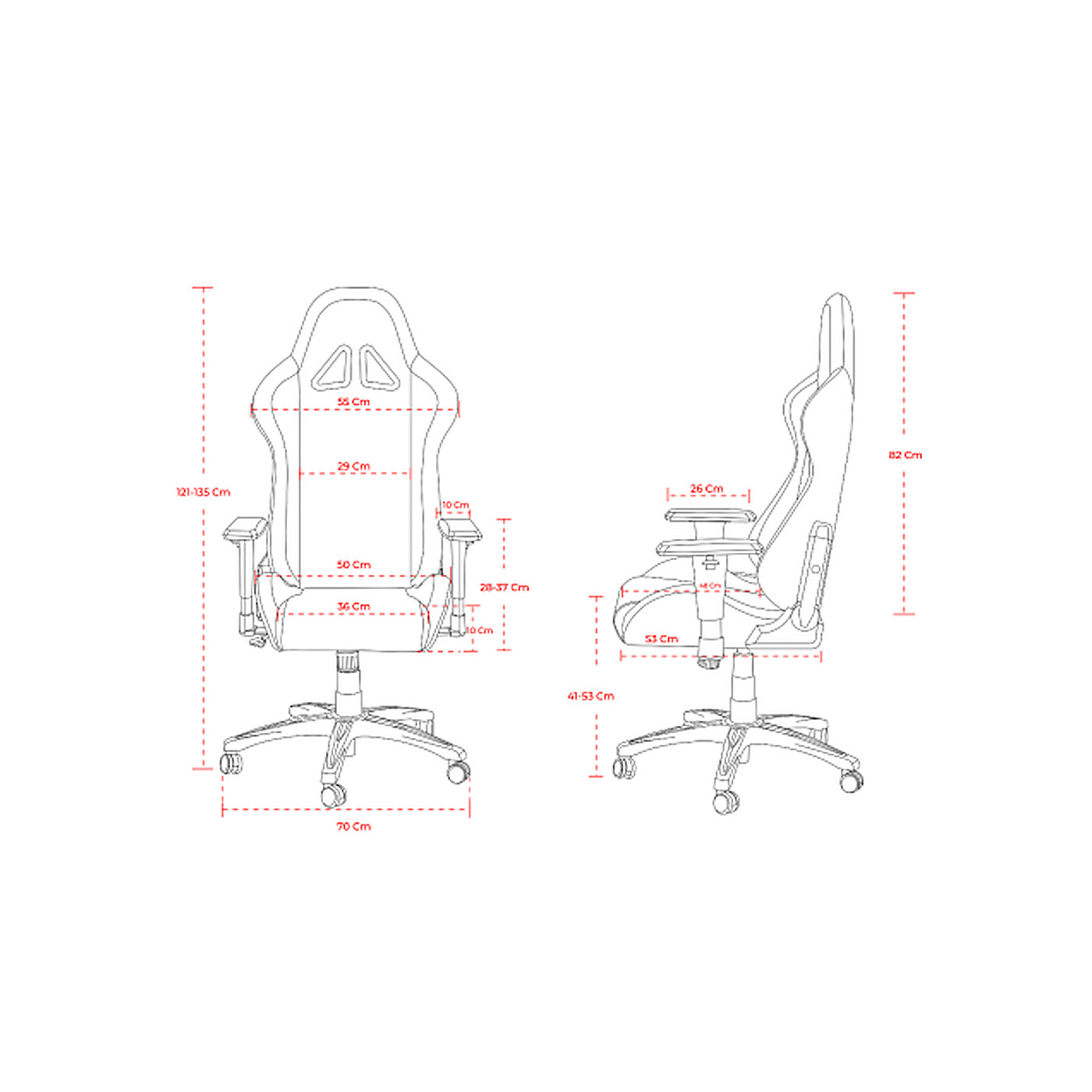 Chaise SKILLCHAIRS SC1 FAIRY - Photo 7