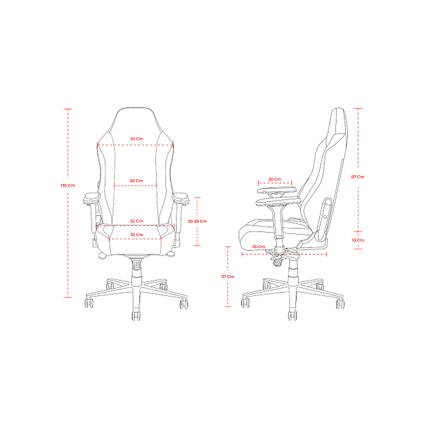 Chaise SKILLCHAIRS SC12 EVELYNNE - Photo 6