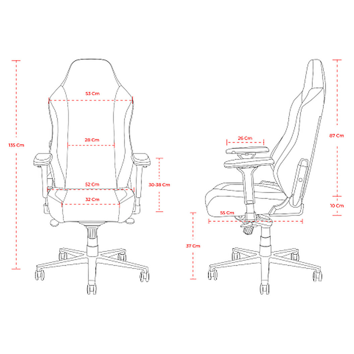 Chaise SKILLCHAIRS SC12 EVELYNNE - Photo 6