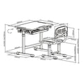 SKILLDESK GrowMate 207 (Chaise + Bureau) - Photo 3