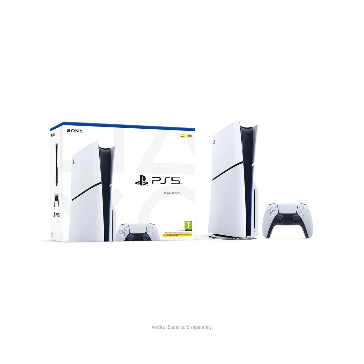 Sony PlayStation 5 Slim 1 To Lecteur Blu-ray - vue arrière