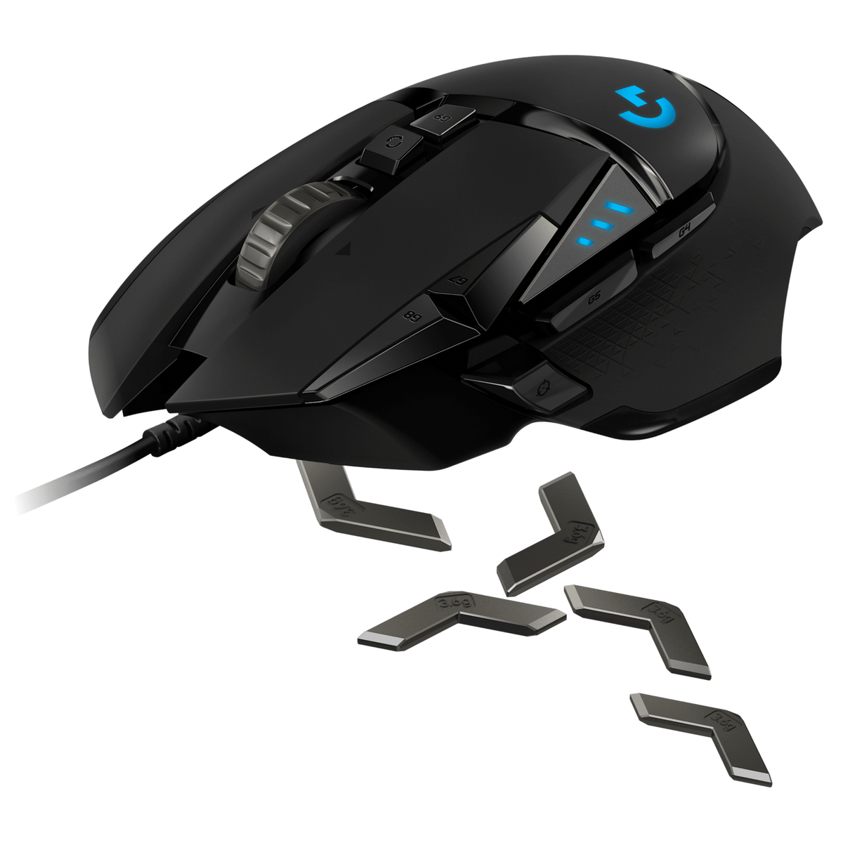 MAYDAN Souris Logitech G502 Filaire Gaming Noir - Photo 5