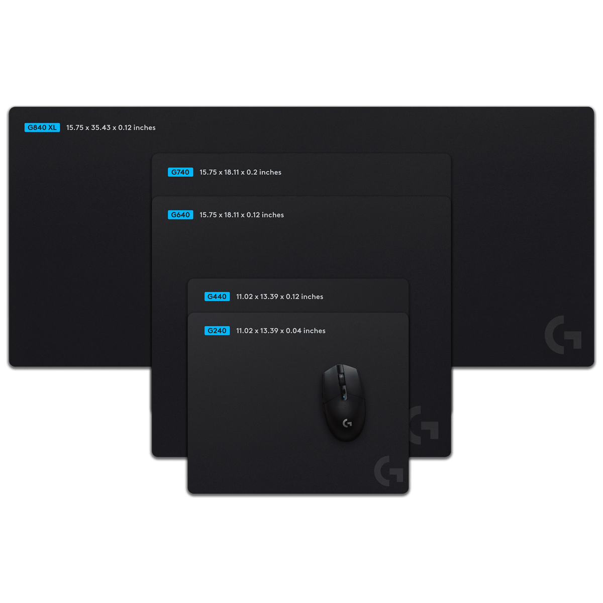 MAYDAN Souris Logitech G640 Gaming - Photo 5