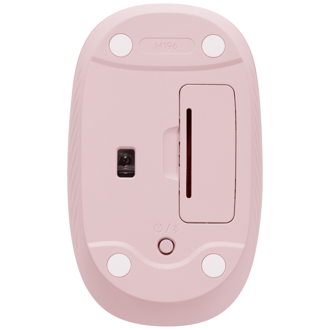 Souris Logitech M196 Sans Fil Bluetooth Rose - photo officielle Logitech 1