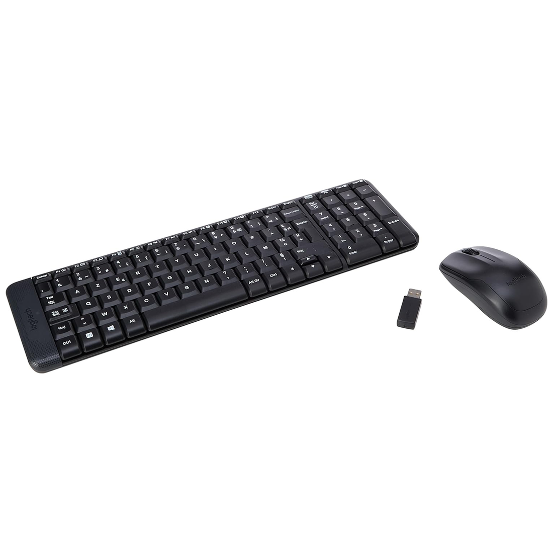 Logitech MK220 AZERTY 920-008318 - ensemble clavier souris