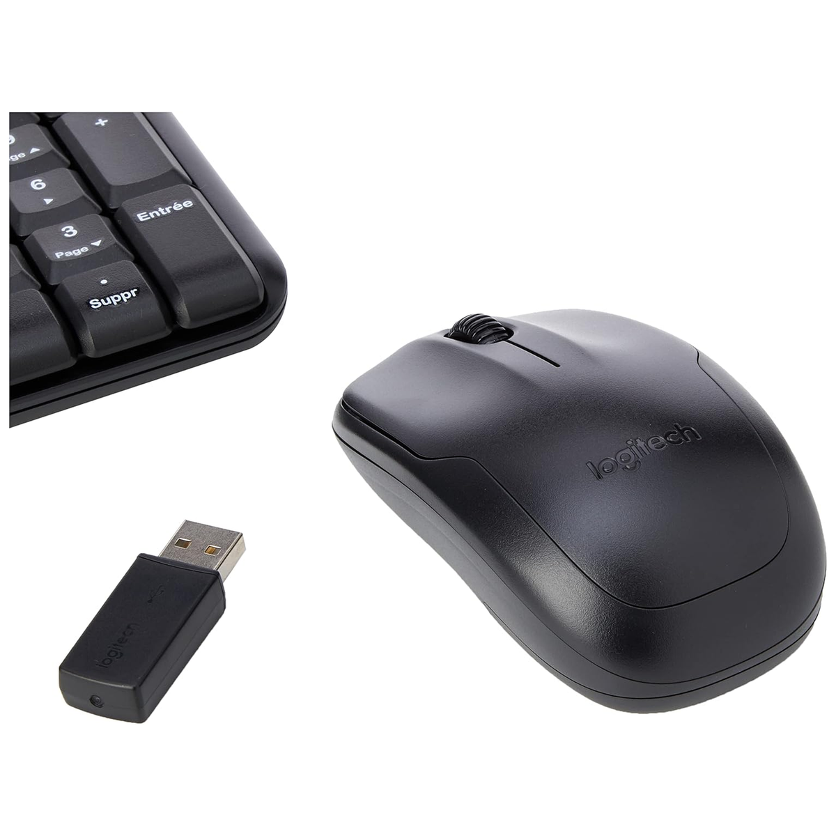 Logitech MK220 AZERTY 920-008318 - clavier et souris