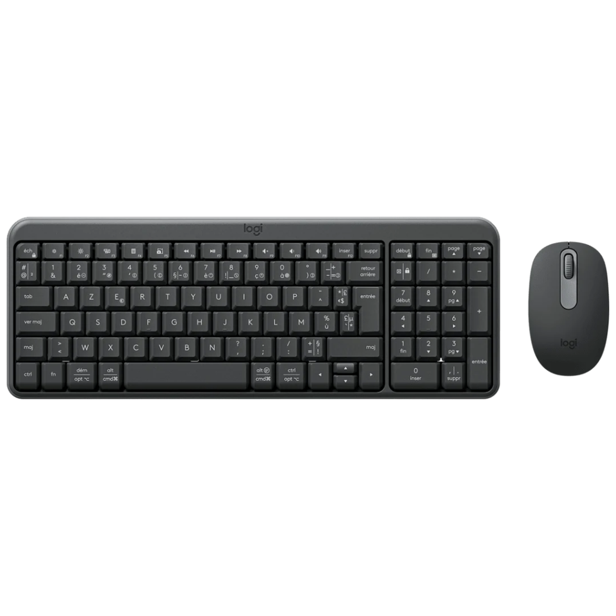 MAYDAN Souris Logitech Pack Clavier/souris Mk Tooth Sans Fil Bleu - Photo 3