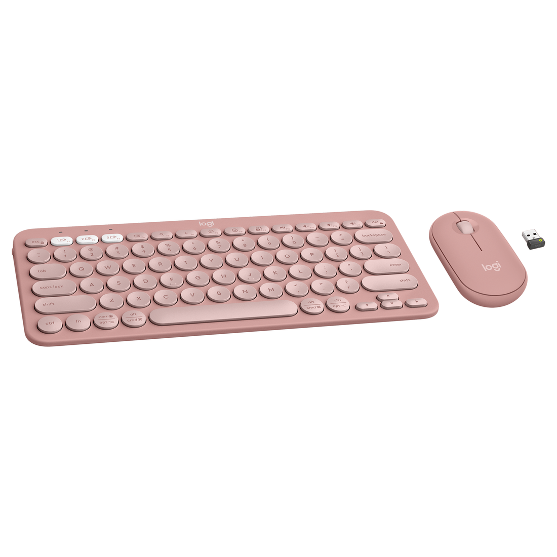 MAYDAN Souris Logitech Pebble - Tonal Sans Fil Blanc - Photo 1