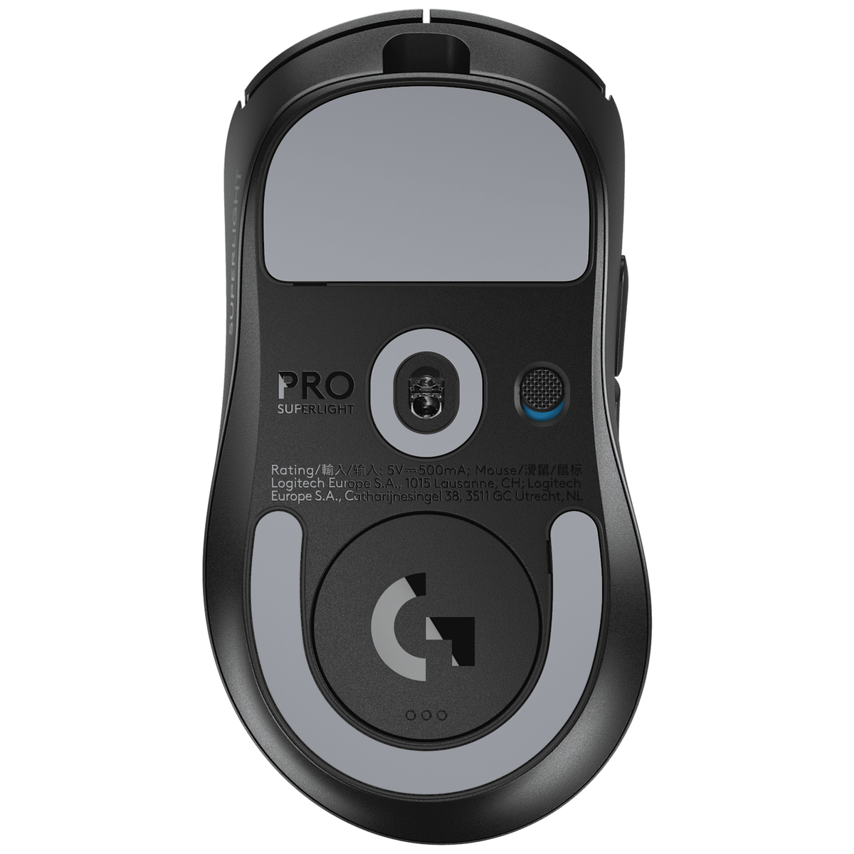 Souris Logitech PRO X Superlight 2 DEX Sans Fil Gaming Noir - image produit 5