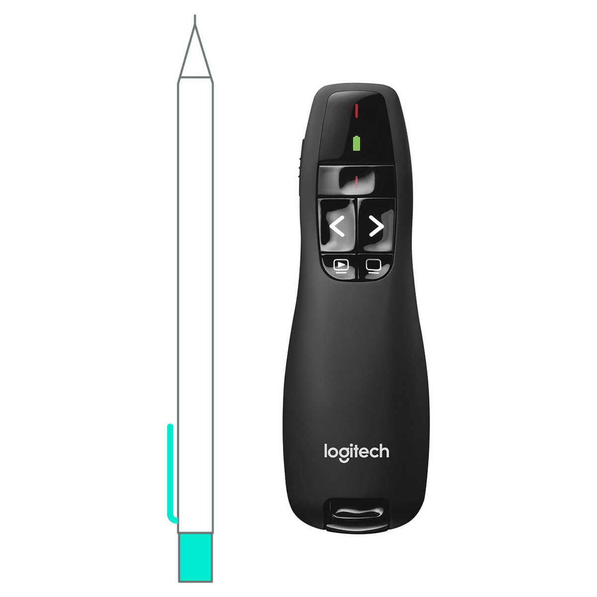 MAYDAN Telecommande de Presentation Logitech R400 - Photo 5