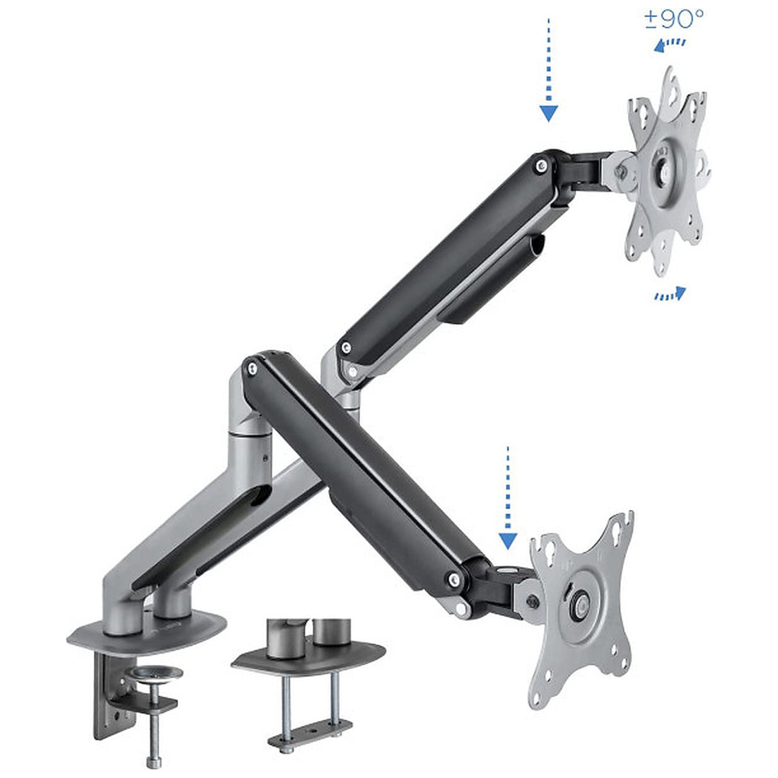 Support TOOQ Tooq DB4132TNR-G Dual 17-32 pouces - Photo 1