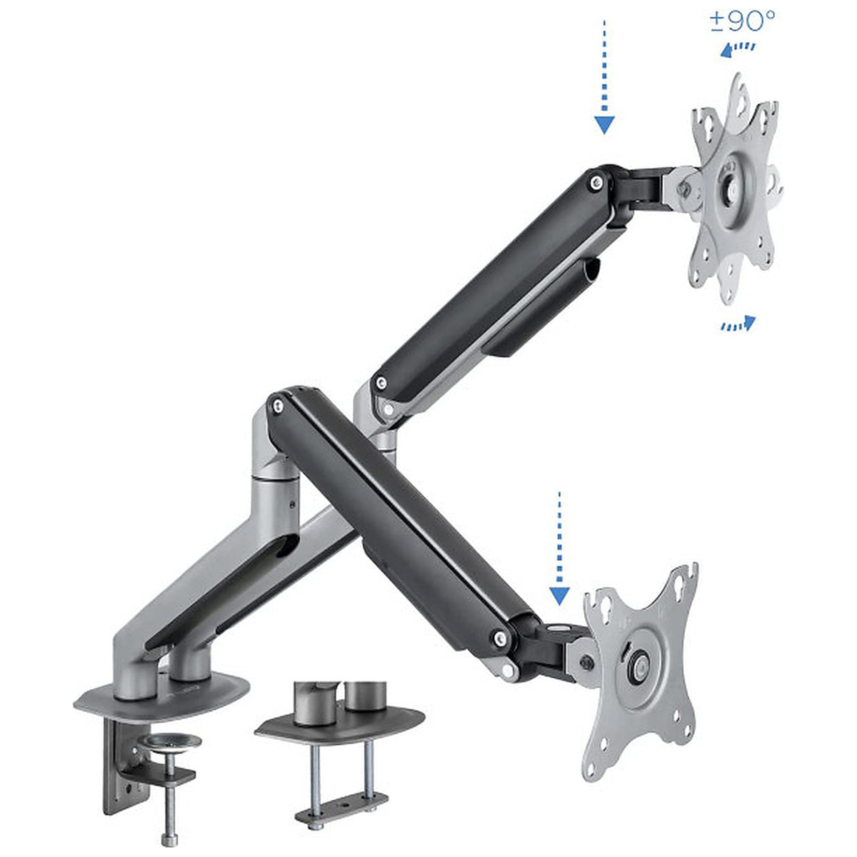 Support TOOQ Tooq DB4132TNR-G Dual 17-32 pouces - Photo 2