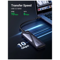 Ugreen Boitier disque dur externe Nvme/M2 SATA SSD