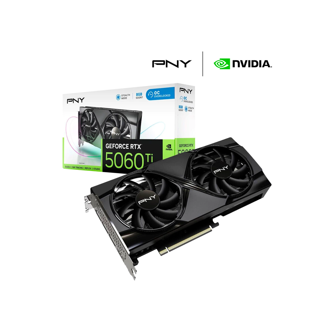 PNY RTX 5060 Ti 8Go OC Dual Fan