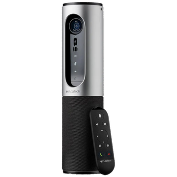 MAYDAN Webcam Logitech Conferencecam Connect ( ) Argent - Photo 1