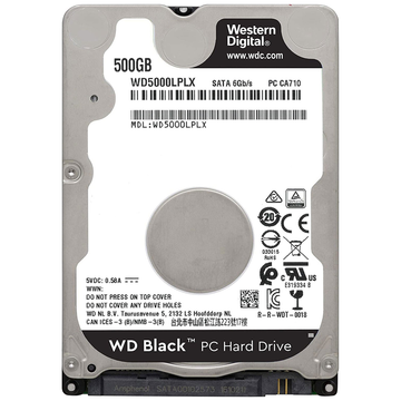 Western Digital Black Mobile 500Go (WD5000LPLX)