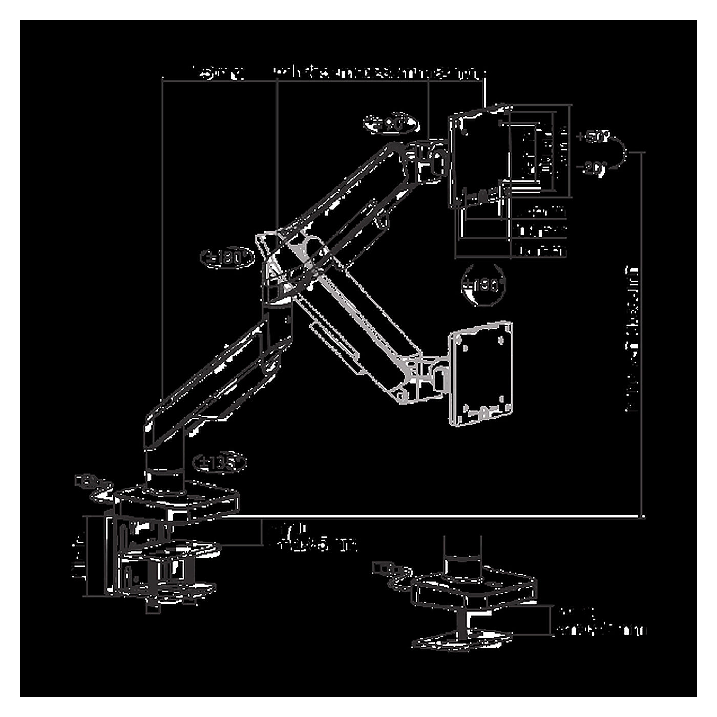 Support XTRMLAB XTRMLAB L210C-16TDL-BWG (Black/White) - Photo 3