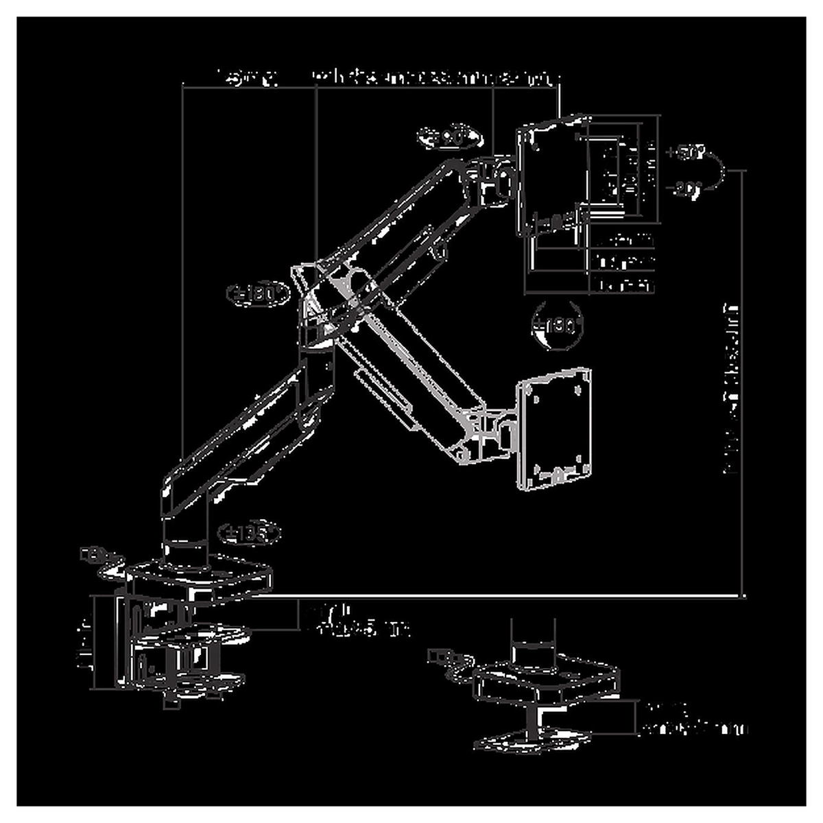 Support XTRMLAB XTRMLAB L210C-16TDL-BWG (Black/White) - Photo 3
