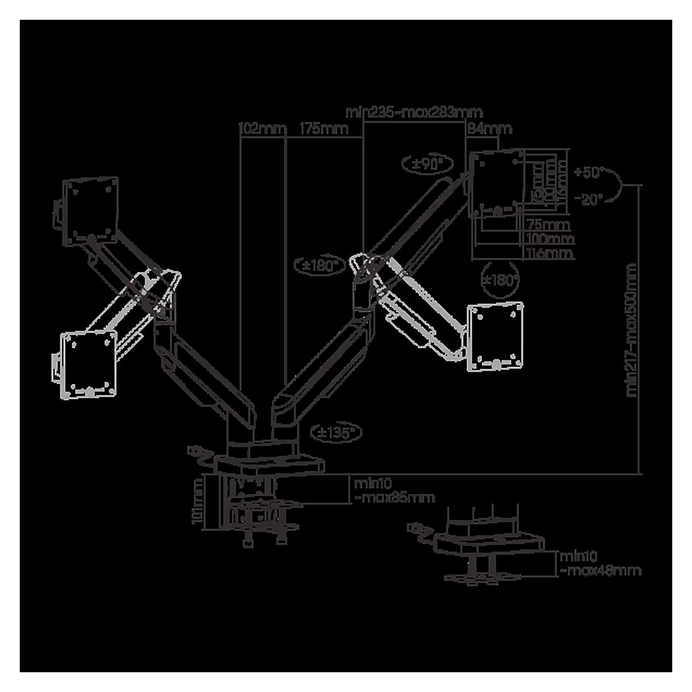 Support XTRMLAB XTRMLAB L420C-16TDL-BWG (Black/White) - Photo 4