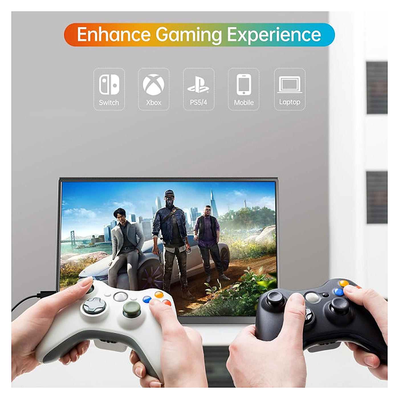Moniteur portable XTRMLAB M140F1 14" 1920x1200 IPS 60Hz - image produit 3